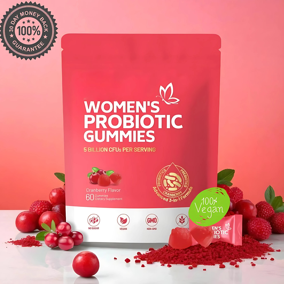 Tranebær probiotiske gummies