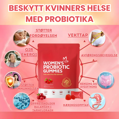 Tranebær probiotiske gummies